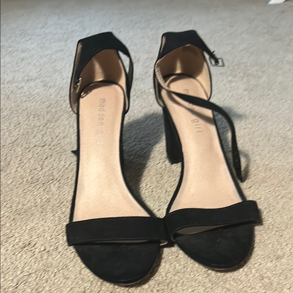 Madden Girl Black Heels